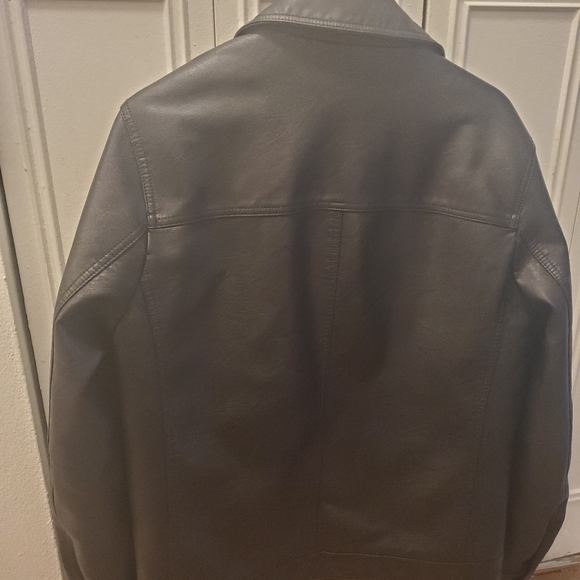 Tommy Hilfiger Faux Leather Jacket - Picture 3 of 4